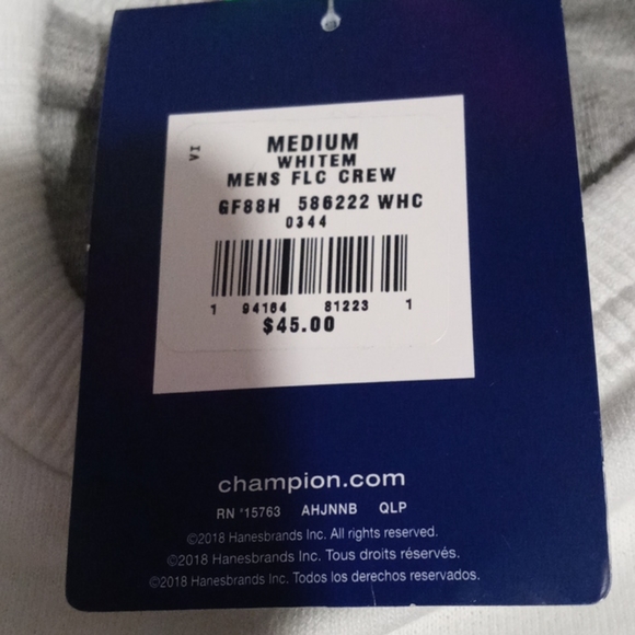 White Champion sweatshirt never been worn - Picture 4 of 4